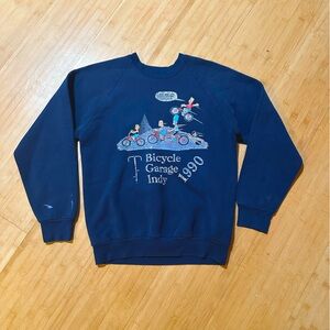 Simpson Indy Bicycle Garage Crewneck